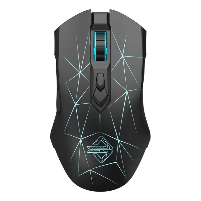Ratón Gaming Ajazz Aj52pro Inalámbrico 10000 Dpi Led Rgb