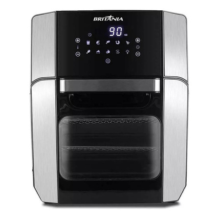 Fritadeira Air Fry Oven BritĂąnia Bfr2100p 12 Litros Cor Preto 110V Fritadeira Air Fry Oven BritĂąnia Bfr2100p 12 Litros Cor Preto 110V
