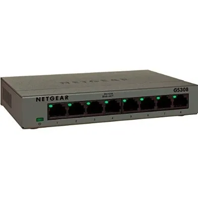 Netgear Gigabit De 8 Puertos Ethernet 10/100 / 1000mbps Inte