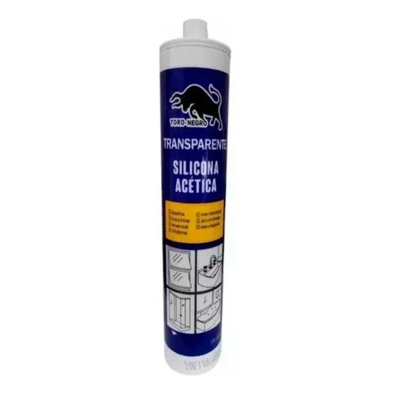 Silicona Sellante Acetica Transparente 280ml