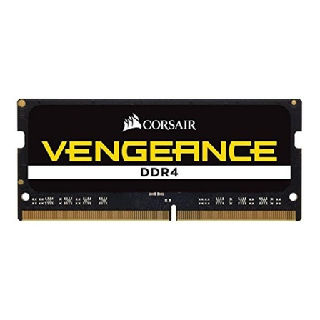 Memória RAM Vengeance color preto  8GB 1 Corsair CMSX8GX4M1A2666C18