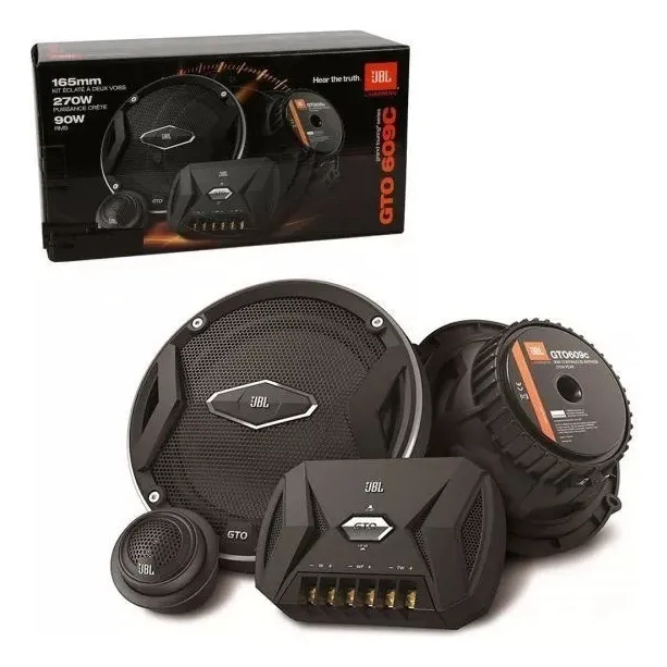 Kits De Componentes Jbl Gto-609c 6.5  Para Auto/camioneta