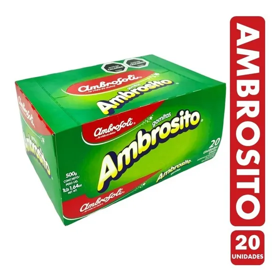 Gomitas Con Forma De Osito Ambrosito 500g