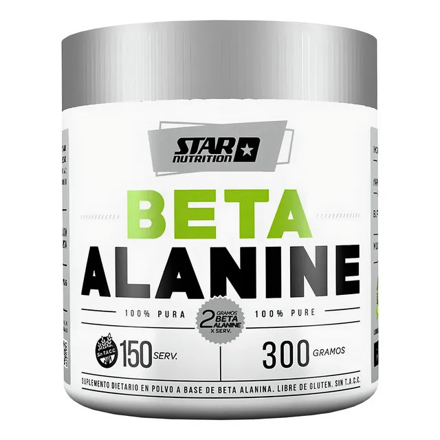 Beta Alanina Star Nutrition 100% Pura 300 Grs - Microcentro