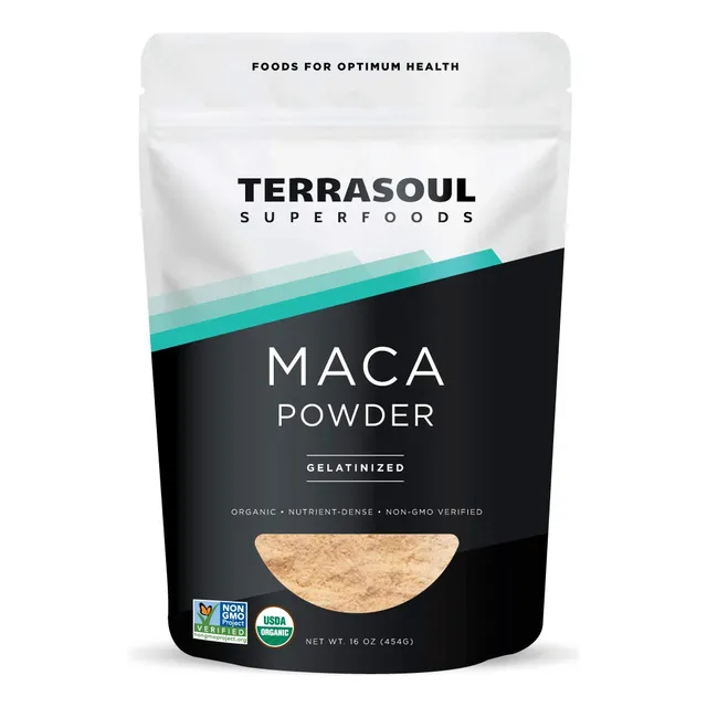Suplemento Terrasoul Superfoods De Maca Gelatinizada En Polv