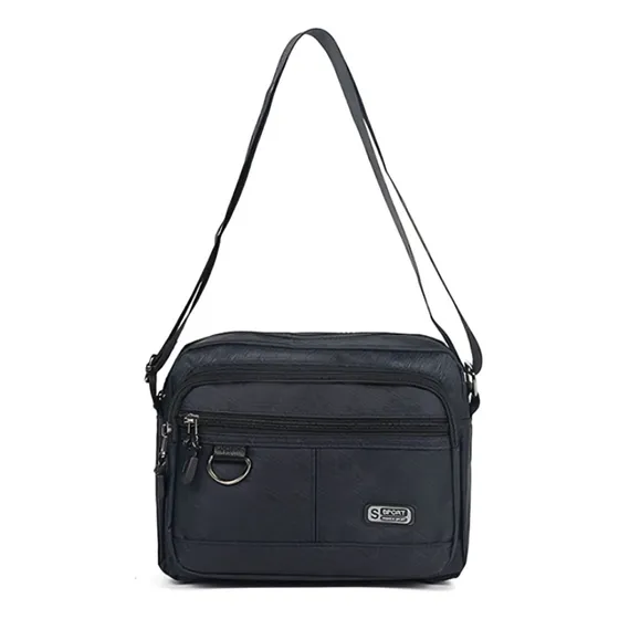 Morral Bandolera Hombre Casual De Nilón
