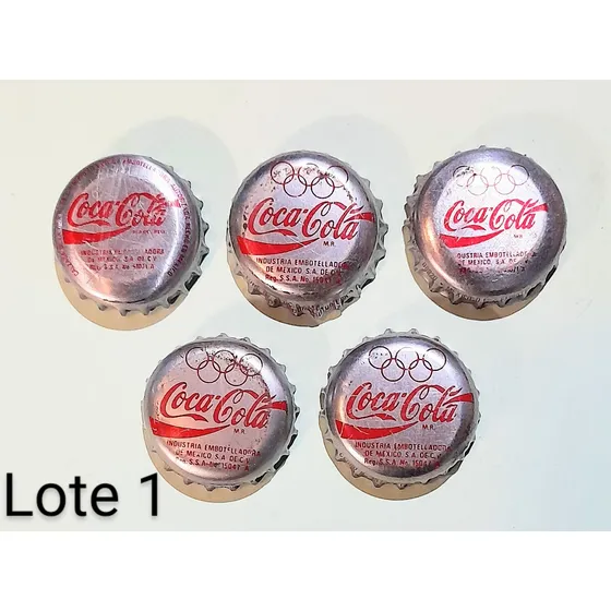 Corcholatas Coca Cola Canjea Por Botellitas 1983 Nombres De Paises