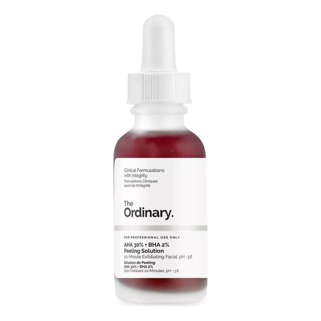Sérum AHA 30% + BHA 2% Peeling Solution The Ordinary noche para todo tipo de piel de 30mL 30+ años