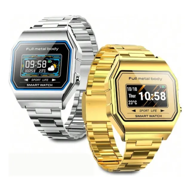 Reloj Digital Gps Medir Glucosa Podometro Presión Arterial