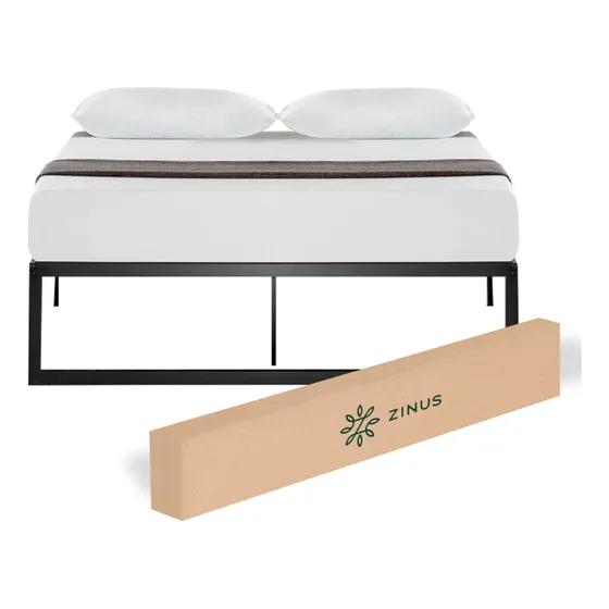 Base De Cama Abel Zinus 2 Plazas 150x190x36cm