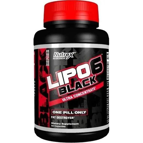 Lipo 6 Black Ultra Concentrate 60 Cap Quemador De Grasas Pro