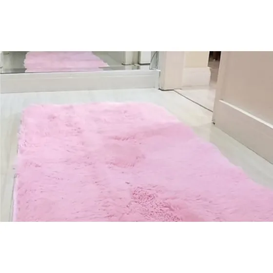 Tapete 0,50 X 2,00 Super Peludos Passadeira Quarto-cozinha