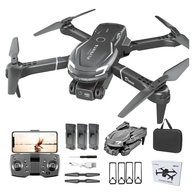 Drone Flyvista Cool Mini Con Cámara De 1080p Para Niños/adul