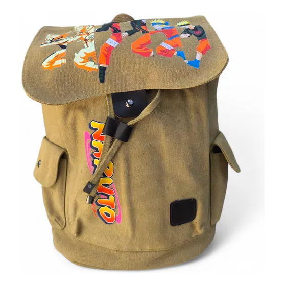 Bolso Escolares Animé Semicuero Naruto