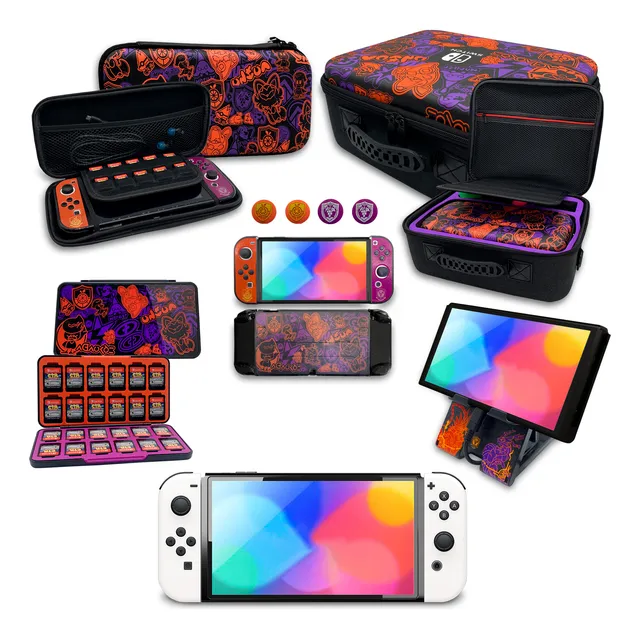 Superkit Violet & Scarlet Para: Nintendo Switch Oled 6 En 1