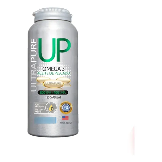 Omega 3 Up Ultrapure 800 Epa / 400 Dha - 120 Cápsulas