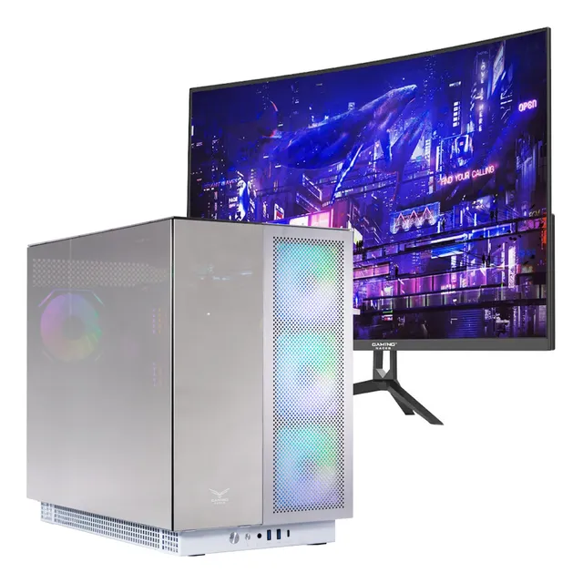 Computadora De Escritorio Gamer Na-0640 + Monitor Na-0644