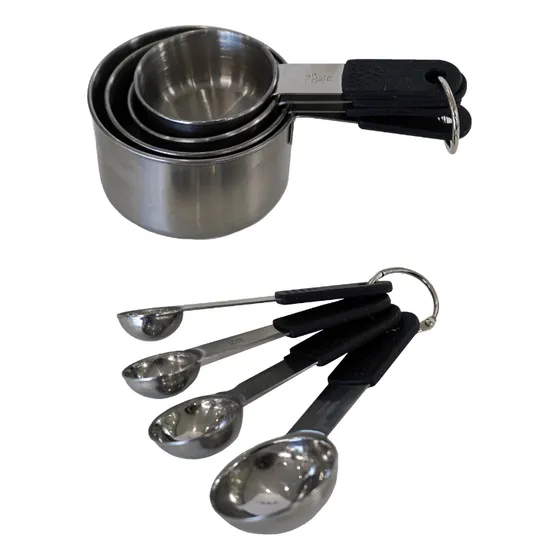Set De Tazas Y Cucharas Medidoras Magefesa