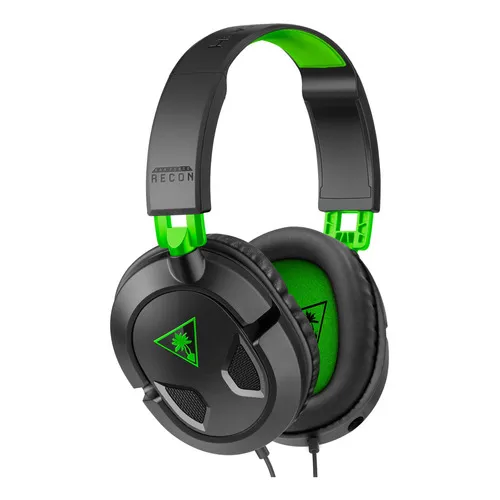 Audífonos Turtle Beach Earforce Recon 50x XBox Pc Color Negro y Verde