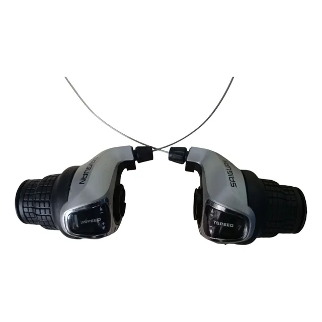Manillas De Cambio Grip Shift 3x7v Para Bicicleta Mtb