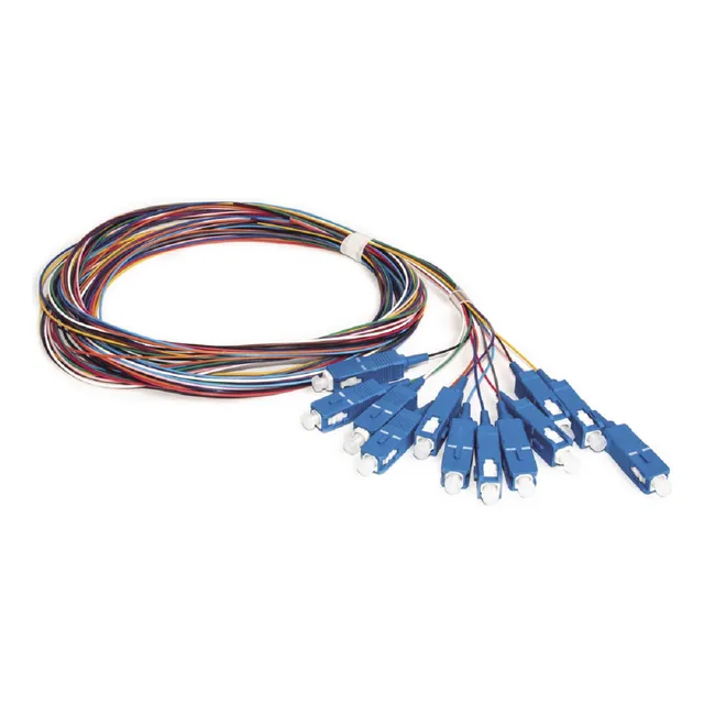 Kit De 12 Pigtails Sc/upc Monomodo 2mts, Lp-fo-sm-pig-12-scu