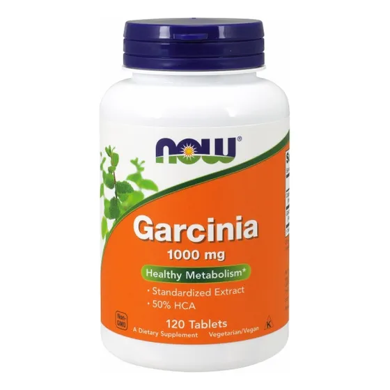 Suplemento Now Foods Garcinia 120 Comprimidos (paquete De 2)