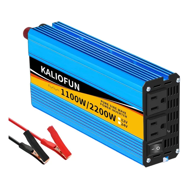 Inversor De Corriente 12v 2200w 110v Onda Sinusoidal Pura