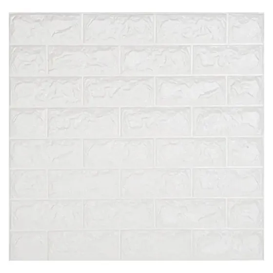 Placa Revestimiento Pared Autoadhesiva 70x77cm - Ladrillo ®
