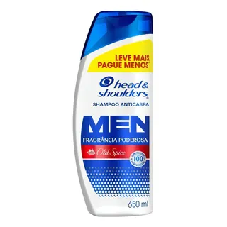 Shampoo Head & Shoulders Old Spice Shampoo H&s Men Old Spice 650 Ml En Garrafa De 600ml De 733g Shampoo Head & Shoulders Old Spice Shampoo H&s Men Old Spice 650 Ml En Garrafa De 600ml De 733g