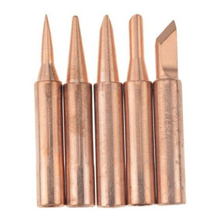 5 Puntas Cobre Puro Cautín Para Baku Hakko Saike Aoyue Yihua 5 Puntas Cobre Puro Cautín Para Baku Hakko Saike Aoyue Yihua