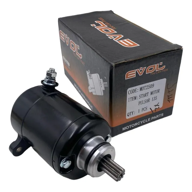 Motor De Arranque Pulsar-135//discover-125 ((marca Evol))