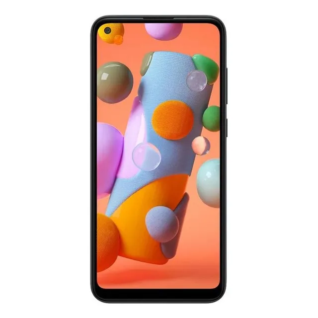 Smartphone Samsung Galaxy A11 Tl 6.4 64gb 3gb Ram Preto - Bom (Recondicionado)