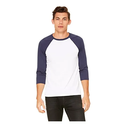 Bella + Tela Unisex 3/4-sleeve Camiseta De Béisbol M Xblw9