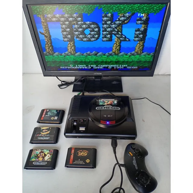 Sega Genesis Original Con 5 Juegos