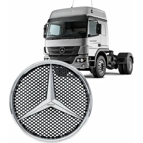 Emblema Frontal Logo Estrela Mb Axor 1933 2035 2540 2544
