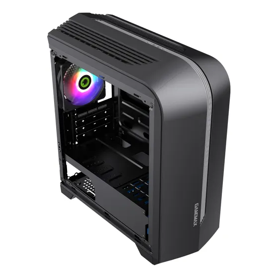 Case Gamemax H601 Hero Matx Negro-gris 2xusb Y Rojo Con Negr