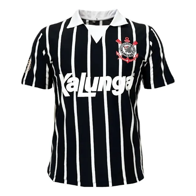 Camisa Corinthians Retrô 1990 Kalunga Licenciada Original