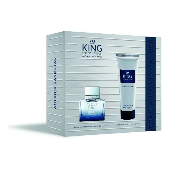 Set Antonio Banderas King Of Seduction Men Edt + After Shave