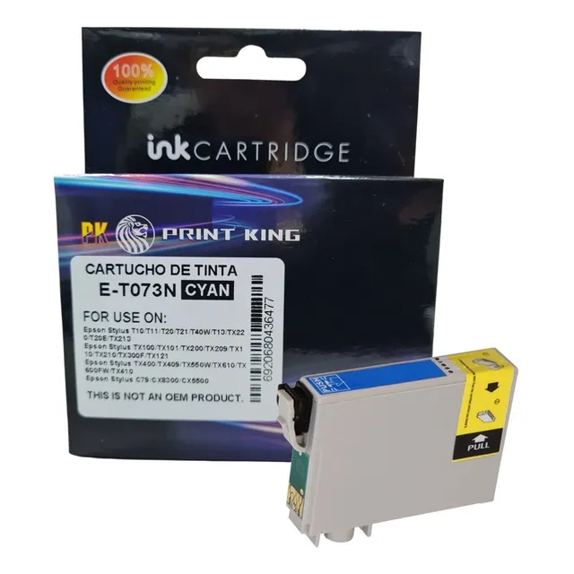 Cartucho T073 Compatible Para Epson Cx5600 Cx4900 Cx3900 C92