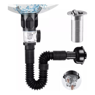 Cespol Con Sistema Anti Olores Y Botón Push Para Lavabo Cespol Con Sistema Anti Olores Y Botón Push Para Lavabo