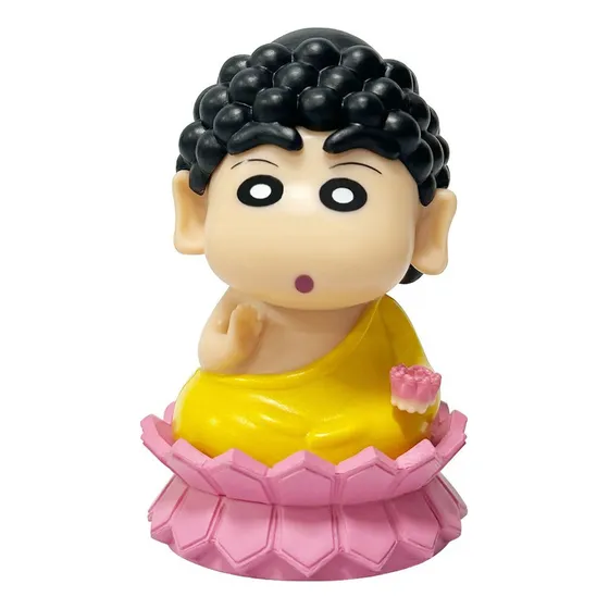 Figuras De Acción Crayon Shin-chan Cos Lord Buddha De 10 Cm