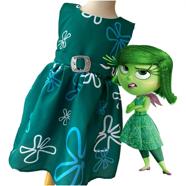 Disfraz Niña Intensamente Desagrado Cosplay