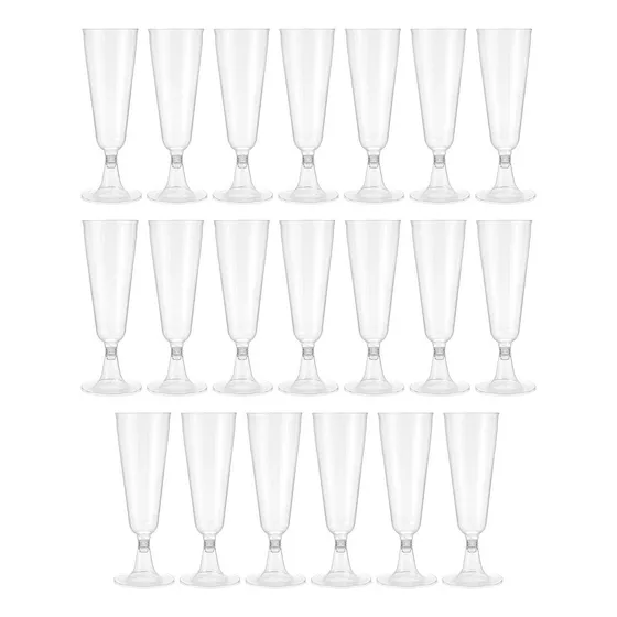 New 20 Vasos De Cóctel Desechables De 5 Onzas, Copas De