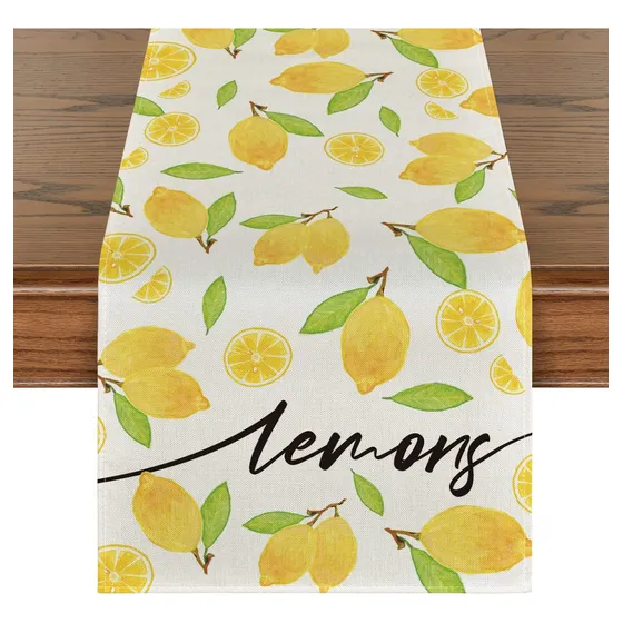 Artoid Mode Camino Mesa Verano Limon Decoracion Comedor Para