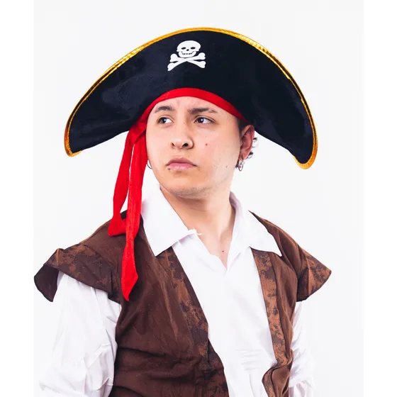 Sombrero De Pirata Boina Gorro Cotillón