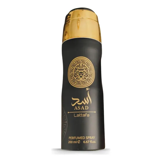Assad Árabe Perfume Aerosol 200ml Original + Brinde