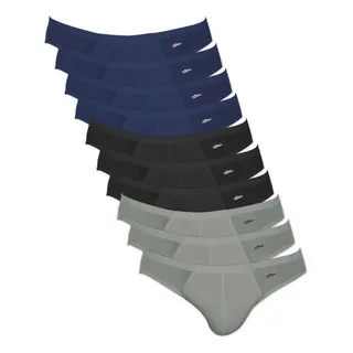 Kit 10 Cuecas Zorba Slip AlgodĂŁo 791 Kit 10 Cuecas Zorba Slip AlgodĂŁo 791