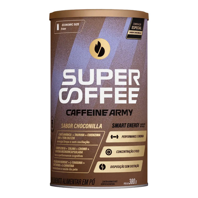 Supercoffee Choconilla - Economic Size (380g) - Caffeine Army Supercoffee Choconilla - Economic Size (380g) - Caffeine Army