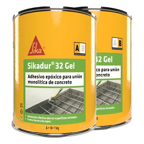 Sikadur 32 Gel, Adhesivo Estructural Epóxico, 1 Kg