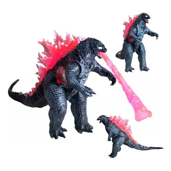 Godzilla Figura Articulado Godzilla X Kong Con Luz 18 Cm Alt